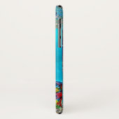 ACCORDEON SPELER IN DE NACHT WATERVERF MONOGRAM Case-Mate iPhone CASE (Achterkant/links)