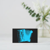 accordeon. visitekaartje (Staand voorkant)