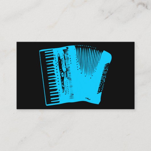 accordeon. visitekaartje (Voorkant)
