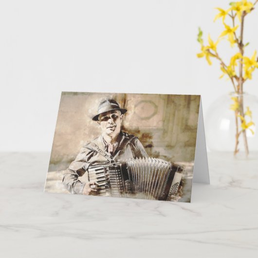 Accordeonspeler en accordeonist worden snel beter kaart (Gele Bloem)