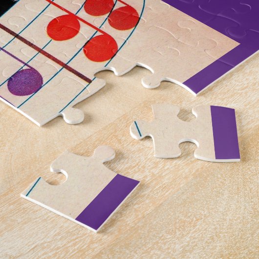 accordeonspeler legpuzzel (Zijkant)