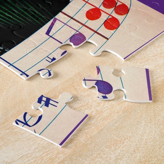 accordeonspeler legpuzzel (Zijkant)