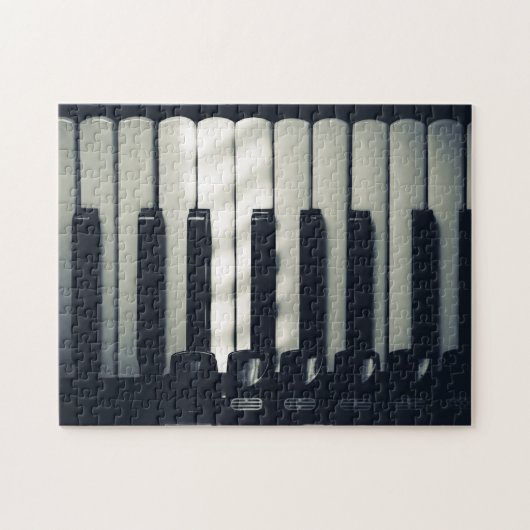 accordeontoetsenbord legpuzzel (Horizontaal)