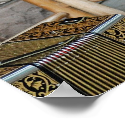 Accordiaans Man Poster (Hoek)