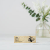 Accordiaanse speler mini visitekaartje (Staand voorkant)