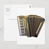 Accordian Briefkaart (Voorkant / Achterkant)