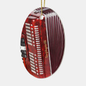 ACCORDIAN MUSICAL INSTRUMENT KERAMISCH ORNAMENT (Links)