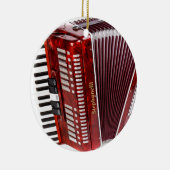 ACCORDIAN MUSICAL INSTRUMENT KERAMISCH ORNAMENT (Rechts)