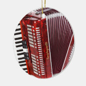 ACCORDIAN MUSICAL INSTRUMENT KERAMISCH ORNAMENT (Links)
