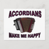 ACCORDIANTEN BRIEFKAART (Voorkant)