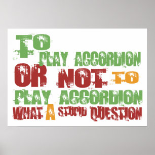 Accordion afspelen poster
