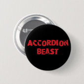 Accordion Beast Button (Voorkant /achterkant)