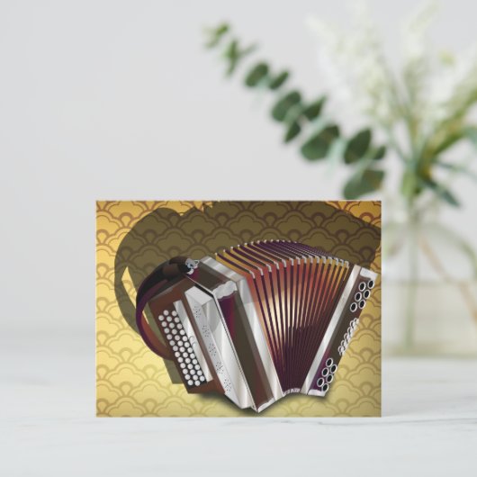 Accordion Briefkaart (Staand voorkant)
