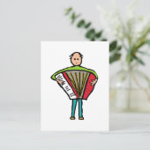 Accordion Briefkaart (Staand voorkant)