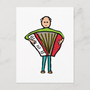Accordion Briefkaart