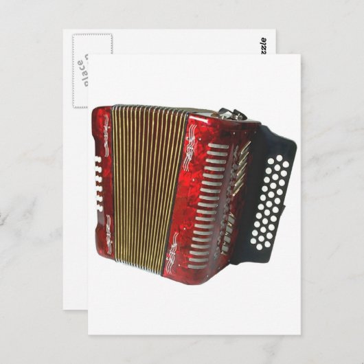 Accordion Briefkaart (Voorkant / Achterkant)