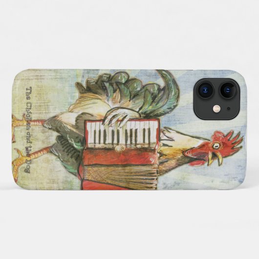 Accordion Chicken Case-Mate iPhone Case (Achterkant (horizontaal))