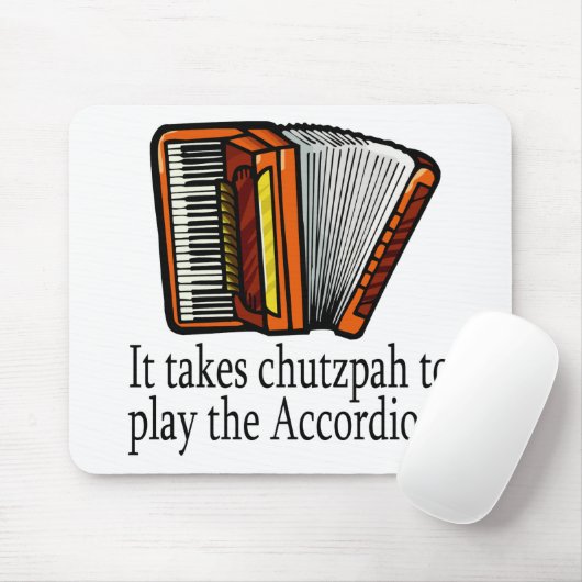 Accordion-chutzpah Muismat (Met muis)