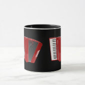 Accordion: De rode accordeon Mok (Midden)