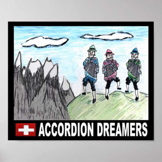 Accordion Dromers Poster (Voorkant)