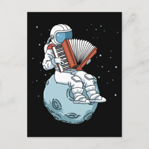 Accordion Gift Mannen Accordion Music Cadeau Briefkaart