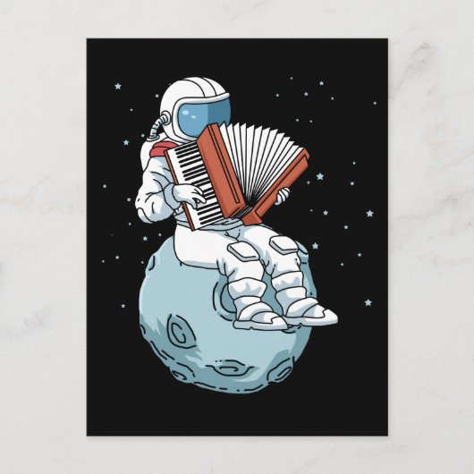 Accordion Gift Mannen Accordion Music Cadeau Briefkaart (Voorkant)