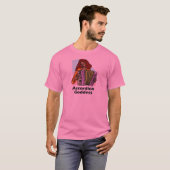 Accordion Goddess T-shirt (Voorkant volledig)