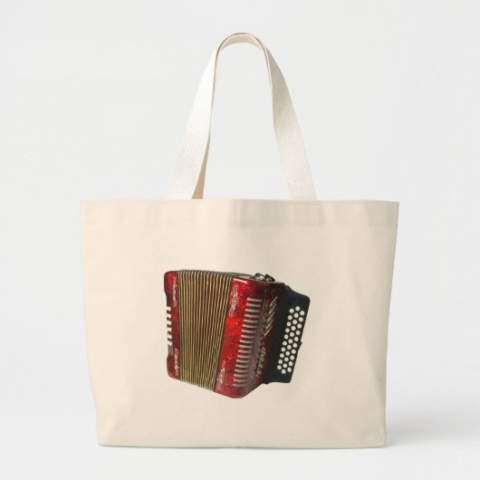 Accordion Grote Tote Bag (Voorkant)