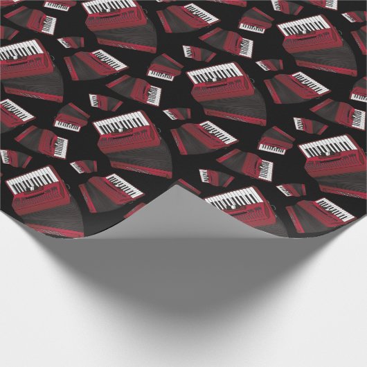 Accordion Instrument Musician Music Teacher Cadeaupapier (Hoek)