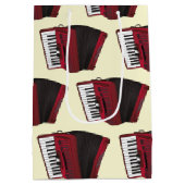 Accordion Instrument Musician Music Teacher Medium Cadeauzakje (Achterkant)