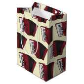 Accordion Instrument Musician Music Teacher Medium Cadeauzakje (Achterkant Gekanteld)