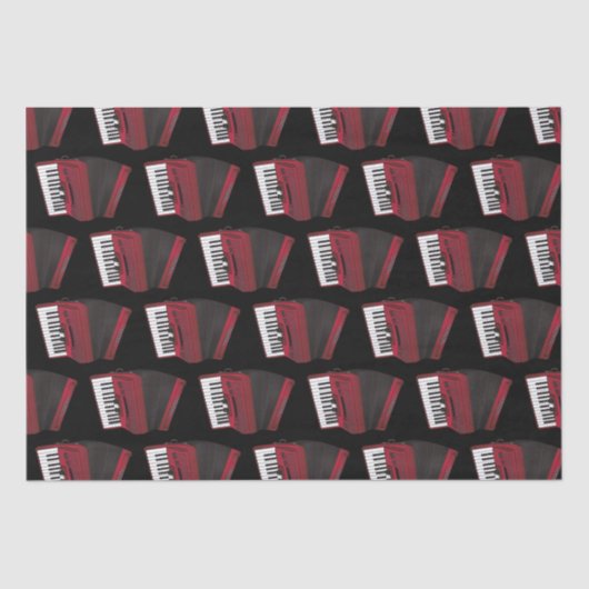 Accordion Instrument Musician Music Teacher Tissuepapier (Voorkant)