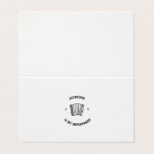 Accordion is mijn superkracht visitekaartje (Buitenkant ongevouwen)