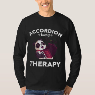 Accordion Is My Therapy T-shirt