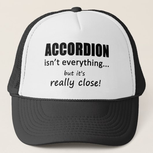 Accordion is niets trucker pet (Voorkant)