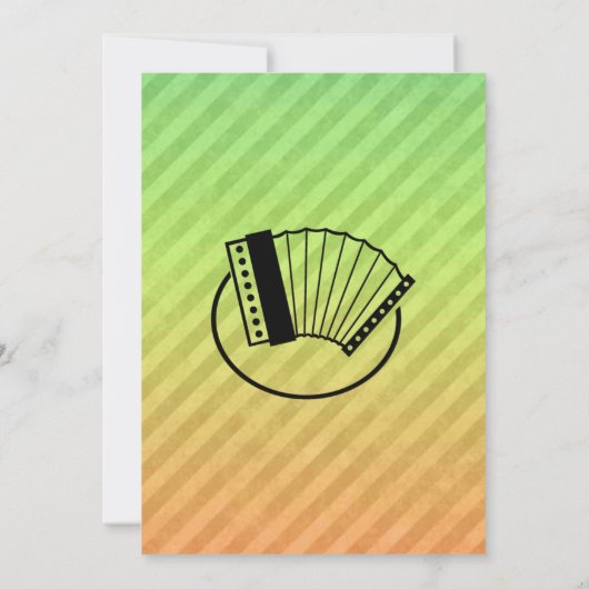 Accordion Kaart (Achterkant)