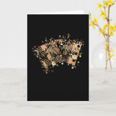 Accordion Kaart (Gele Bloem)