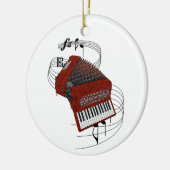 Accordion Keramisch Ornament (Links)