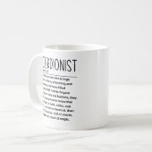 Accordion Koffiemok (Voorkant links)