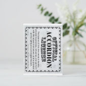 Accordion-licentie Briefkaart (Staand voorkant)