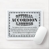 Accordion-licentie Muismat (Met muis)