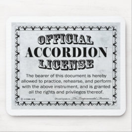 Accordion-licentie Muismat
