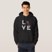 Accordion Love Hoodie (Voorkant volledig)