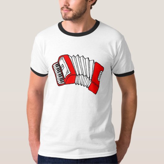 Accordion Lover T-shirt (Voorkant)
