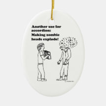 Accordion maakt Zombies exploderen