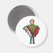 Accordion Magneet (Voorkant / Achterkant)