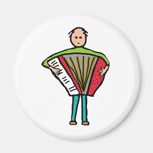 Accordion Magneet (Voorkant)