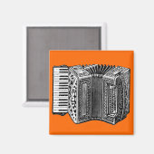 Accordion Magneet (Voorkant / Achterkant)