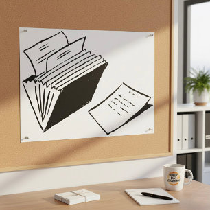 Accordion-map Poster