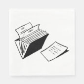 Accordion-map Servet (Voorkant)